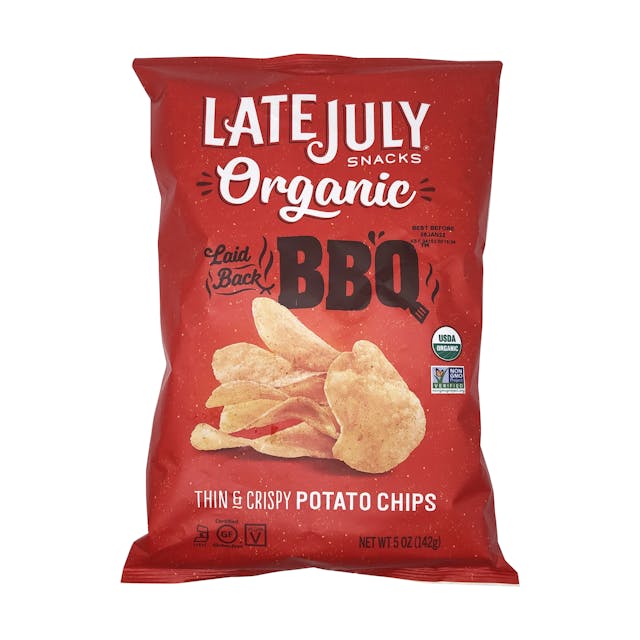 Is it Milk Free? Late July Organic Snacks Thin & Crispy Barbeque Potato Chips
