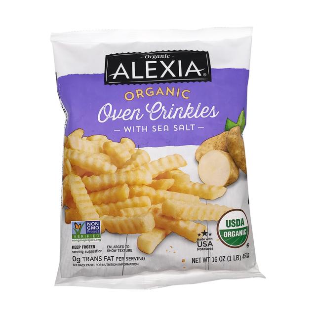 Is it Mediterranean Diet Friendly? Alexia Foods Organic Oven Crinkles With Sea Salt