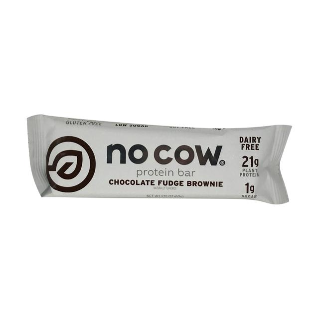 Is it Low FODMAP? No Cow Chocolate Fudge Brownie Protein Bar