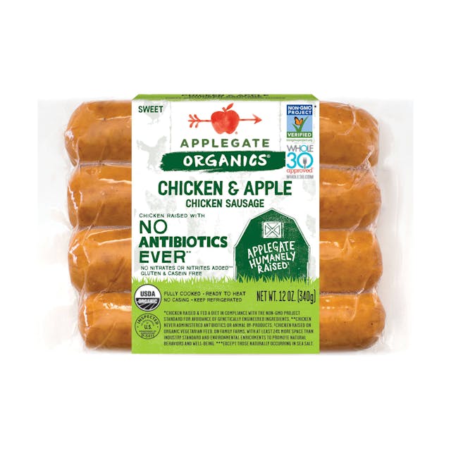 Is it Gluten Free? Applegate Organic Chicken & Apple Sausage