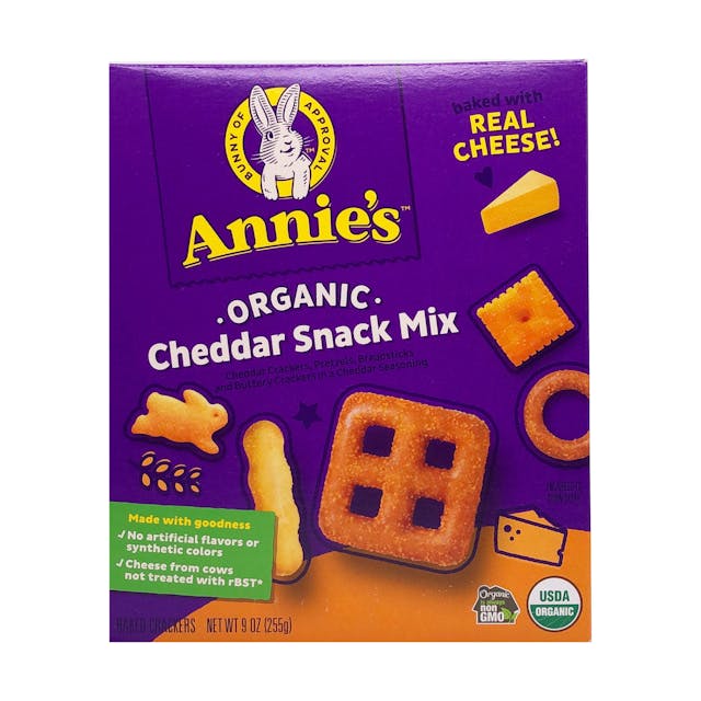 Is it Pescatarian? Annie's Organic Cheddar Snack Mix