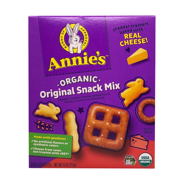 Is it Vegetarian? Annie's Bunnies Snack Mix