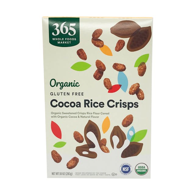 Is it Low FODMAP? 365 By Whole Foods Market Organic Cereal Cocoa Rice Crisps