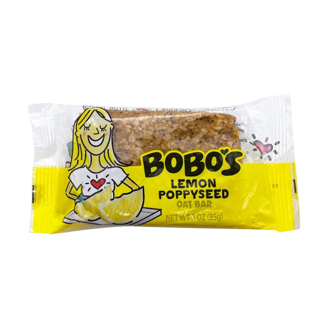 Is it Low FODMAP? Bobo's Oat Bars Oat Bars Lemon Poppyseed