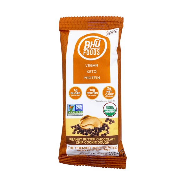 Is it Vegan? Bhu Foods Peanut Butter Chocolate Chip Cookie Dough