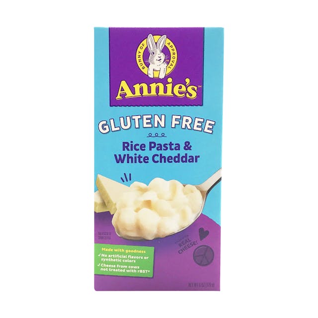 Is it Vegetarian? Annie's Homegrown Gluten Free Rice Shells & Creamy White Cheddar Macaroni & Cheese