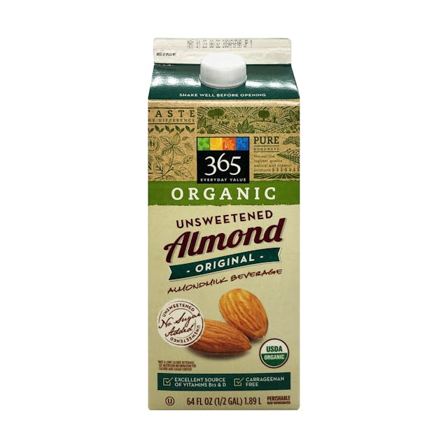 Is it Soy Free? 365 Everyday Value® Unsweetened Almondmilk