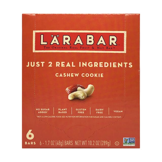 Is it Low FODMAP? Larabar Cashew Cookie Bar