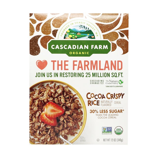 Cascadian Farm Organic Cocoa Crispy Rice Cereal