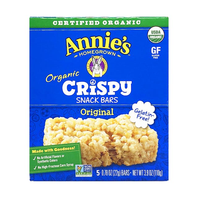 Is it Egg Free? Annie's Organic Original Crispy Snack Bars