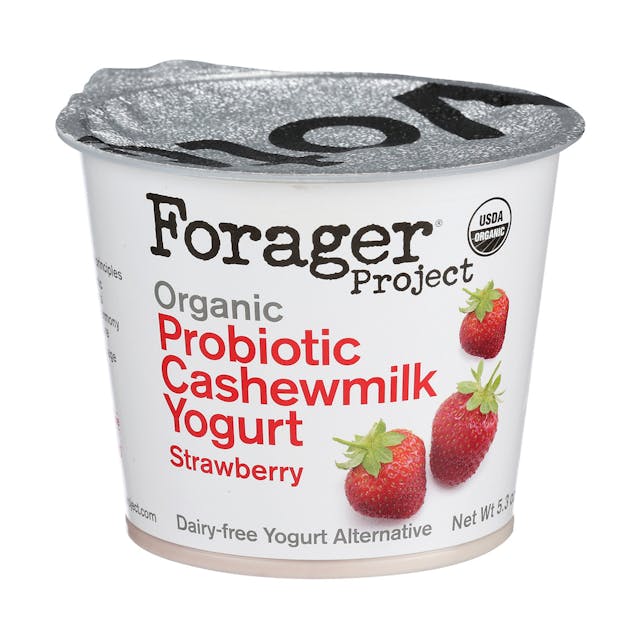 Is it Sesame Free? Forager Project Organic Dairy-free Strawberry Cashewmilk Yogurt