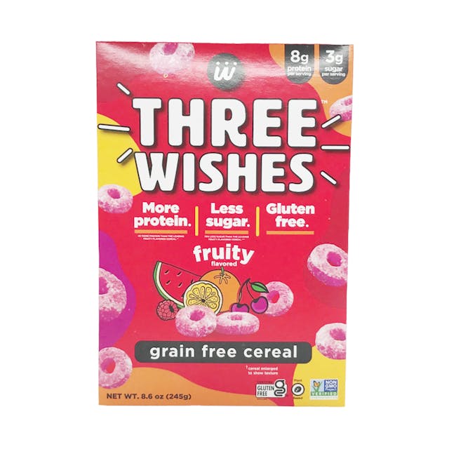 Is it Wheat Free? Three Wishes Fruity Flavored Grain Free Cereal