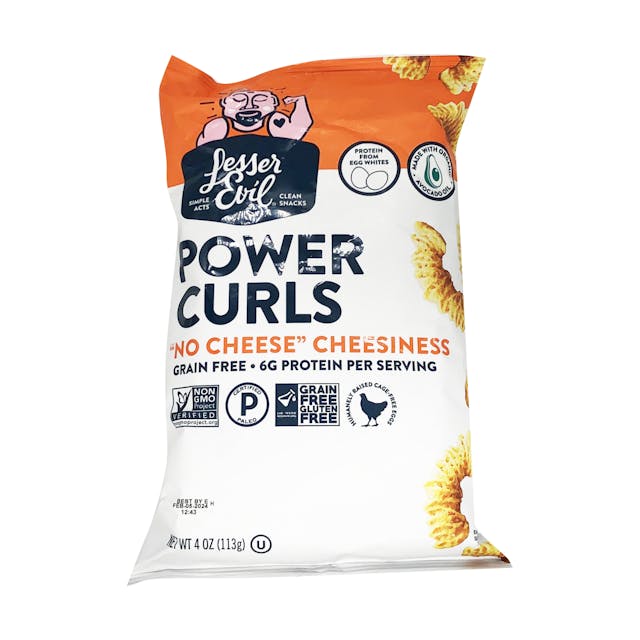 Is it Gluten Free? Lesserevil Power Curls "no Cheese" Cheesiness