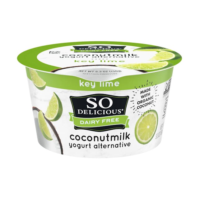 Is it Peanut Free? So Delicious Dairy Free Coconutmilk Yogurt Alternative Key Lime