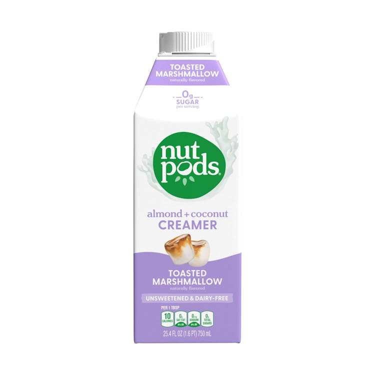 Nutpods Almond + Coconut Creamer Toasted Marshmallow Unsweetened