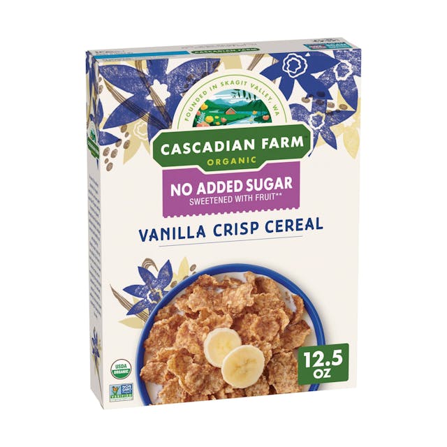 Cascadian Farm Organic Vanilla Crisp Cereal