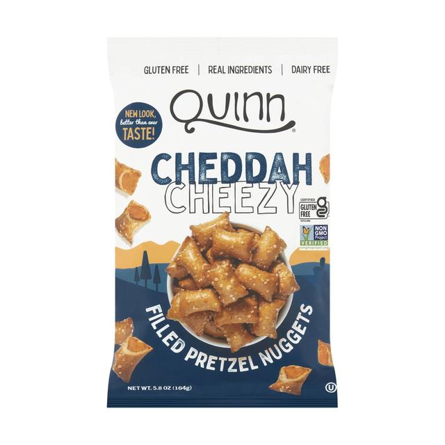 Is it Pescatarian? Quinn Plant Based Cheezy Style Filled Pretzel Nuggets