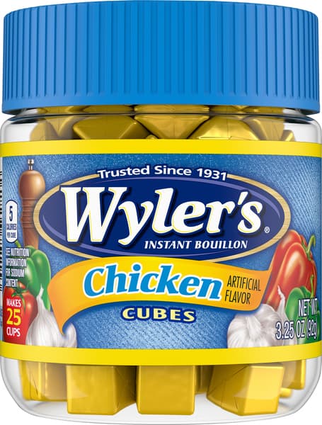 Is it Gluten Free? Wyler's Instant Bouillon Chicken Flavored Cubes