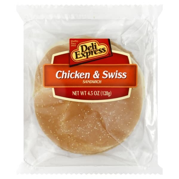 Deli Express Chicken & Swiss Sandwich
