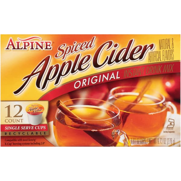 Alpine Original Spiced Apple Cider Single Serve