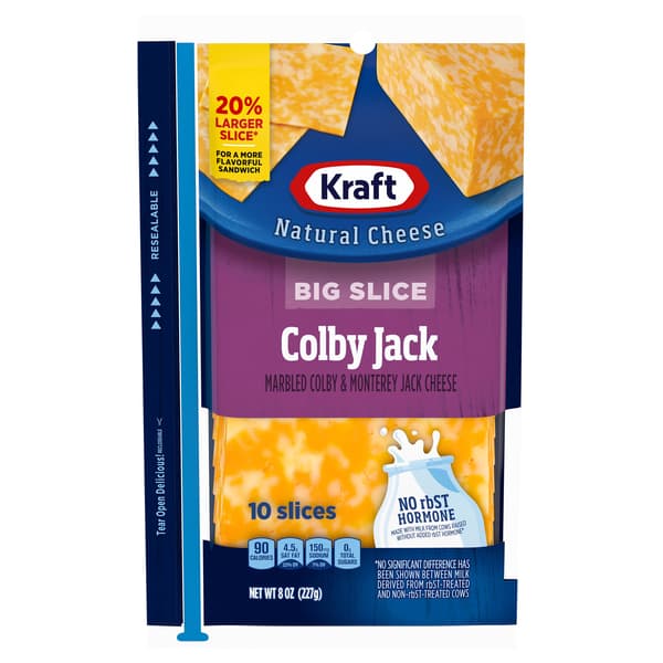Kraft Big Slice Colby Jack