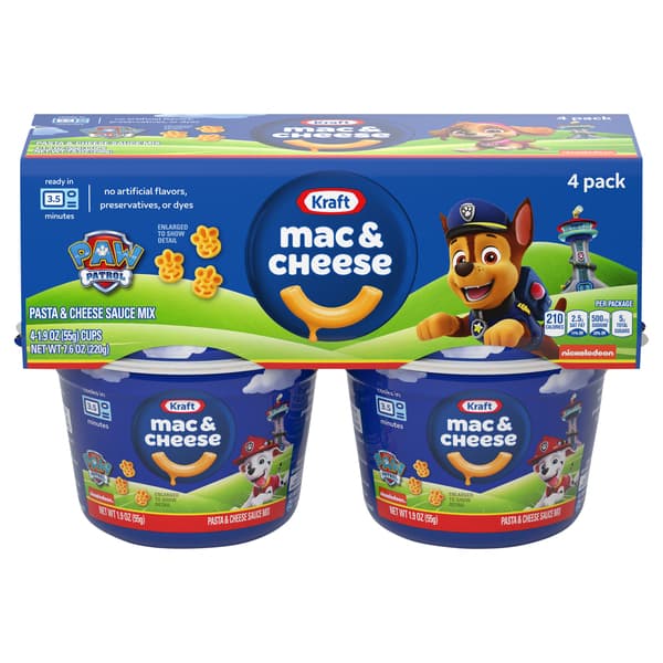 Kraft Paw Patrol Shapes Macaroni & Cheese Dinner