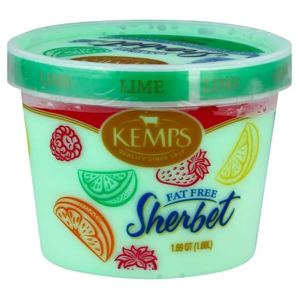 Kemps Lime Sherbet