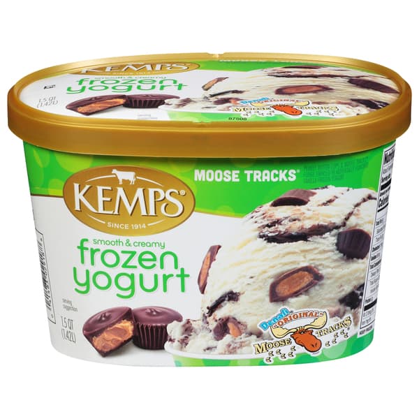 Kemps  Yogurt Moose Tracks