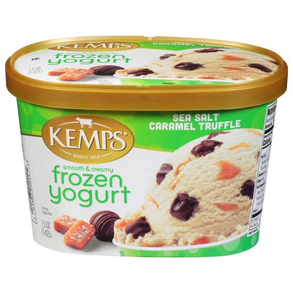 Kemps  Yogurt Sea Salt Caramel Truffle