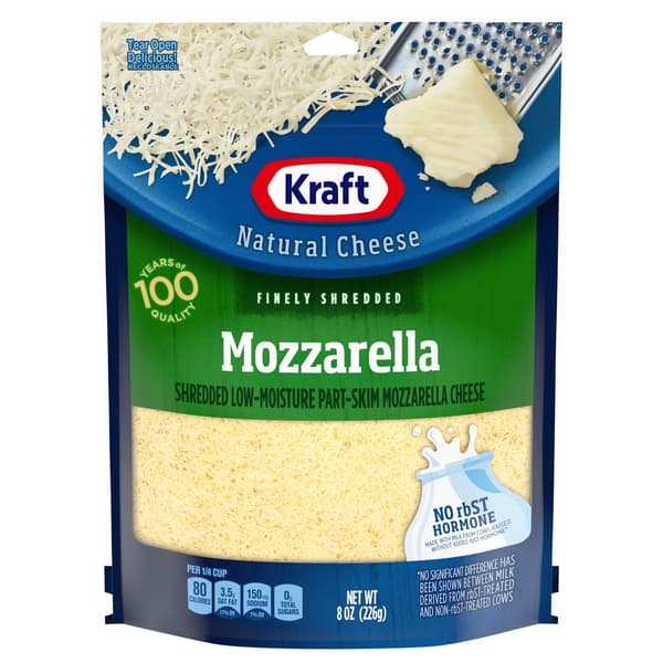 Kraft Finely Shredded Mozzarella