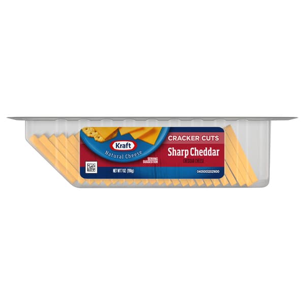Kraft Cracker Cuts Sharp Cheddar