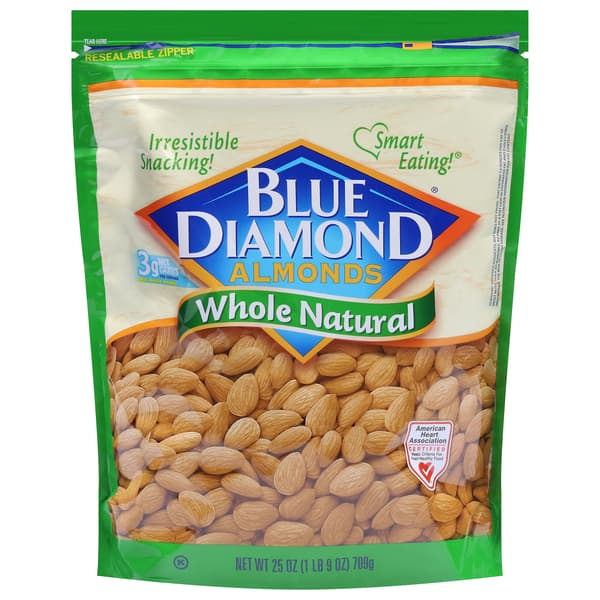 Blue Diamond Whole Natural Almonds