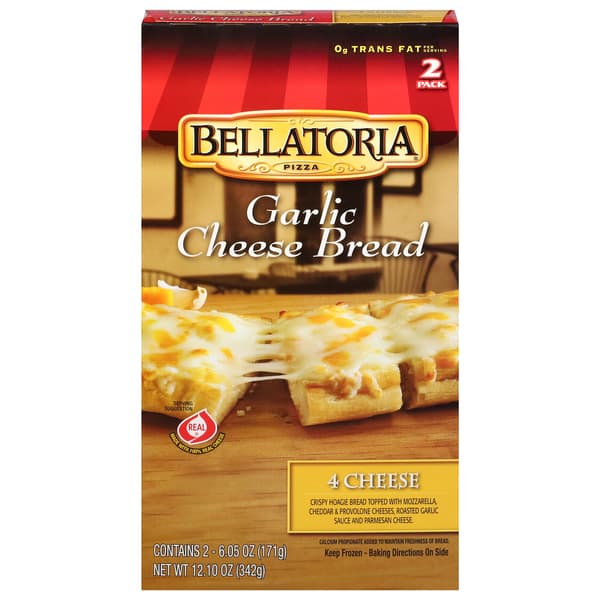 Bellatoria 4 Cheese Garlic Bread