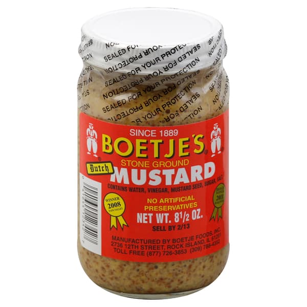 Boetje'S Stone Ground Mustard