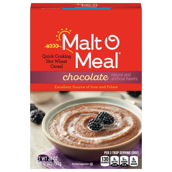 Malt-O-Meal Chocolate Hot Wheat Cereal
