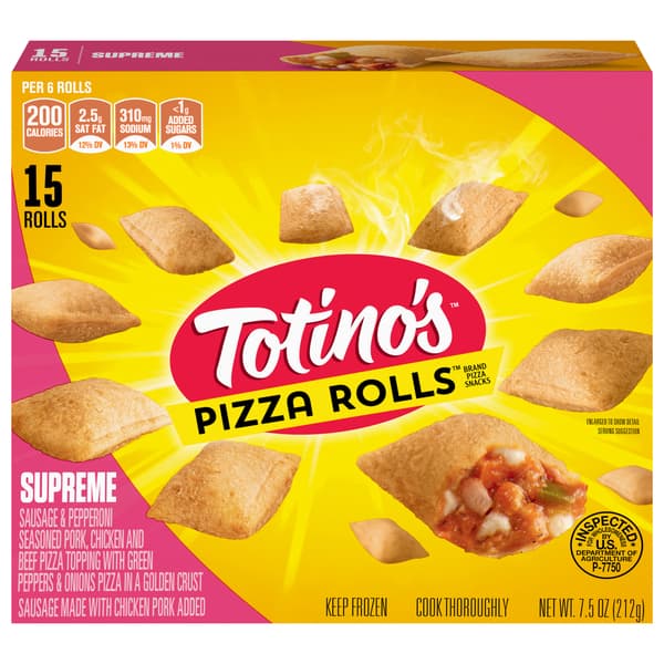 Totino'S Supreme Pizza Rolls