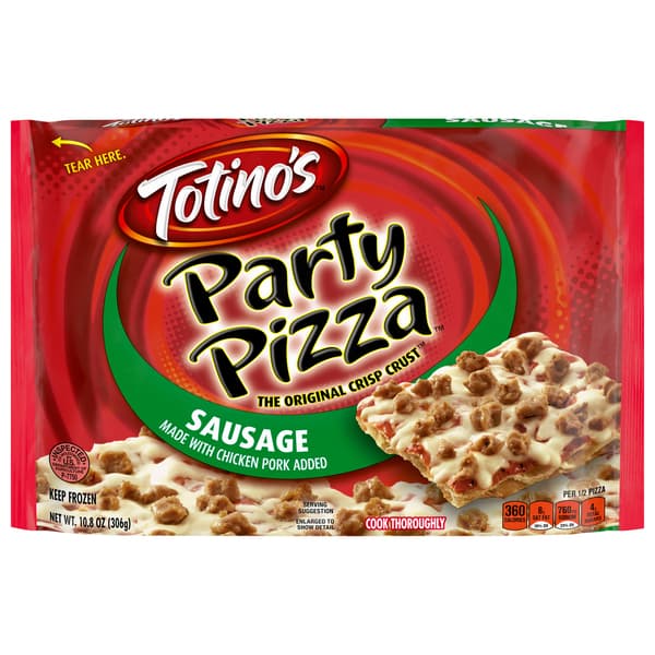 Totino'S Party Pizza Sausage