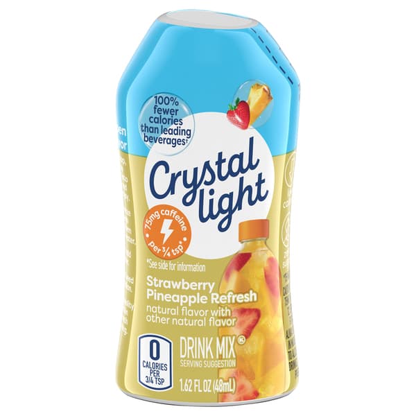 Crystal Light Liquid Strawberry Pineapple Refresh Drink Mix