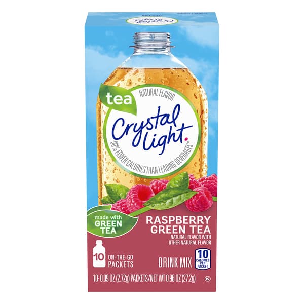 Crystal Light On-The-Go Raspberry Green Tea Drink Mix