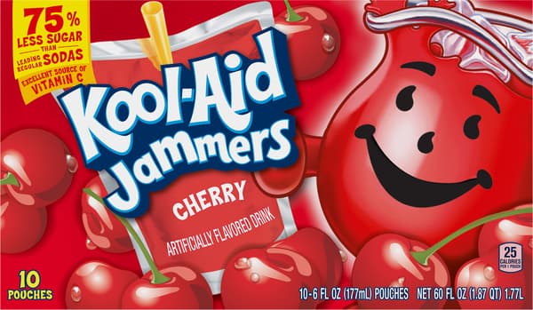 Kool-Aid Jammers Cherry Flavored Drink