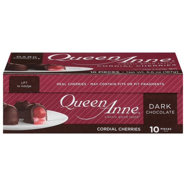 Is it Milk Free? Queen Anne Cordial Cherries Dark Chocolate
