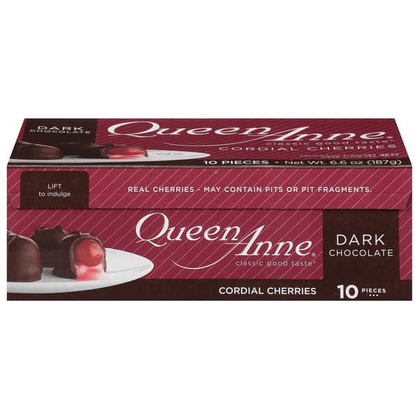 Queen Anne Cordial Cherries Dark Chocolate