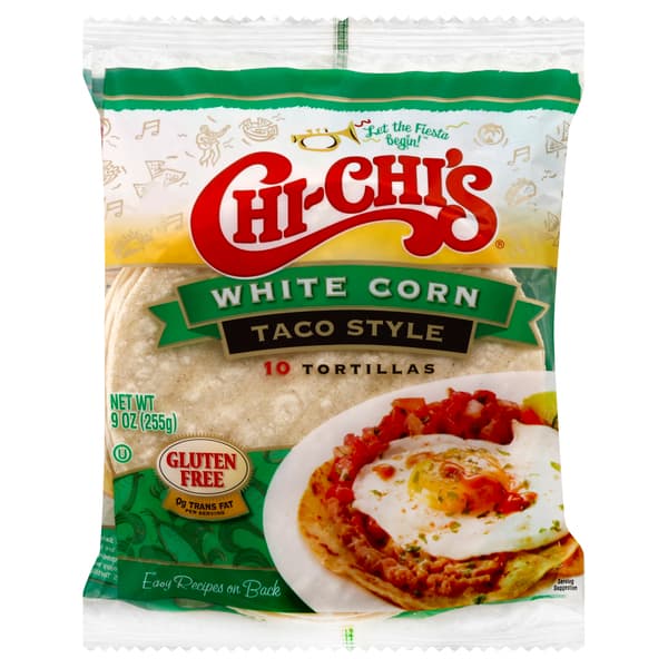 Chi-Chi'S White Corn Taco Style Tortillas