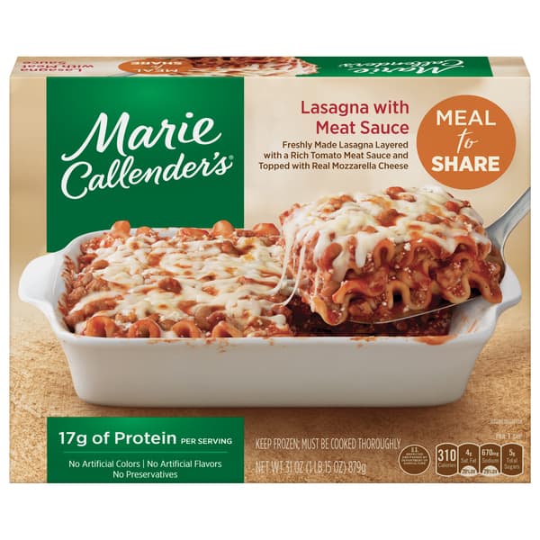 Marie Callender'S Meal To Share Lasagna With Meat Sauce
