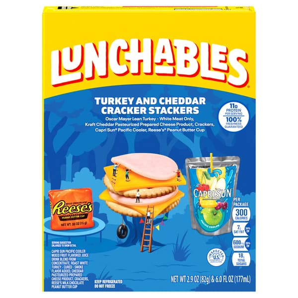Oscar Mayer Lunchables Turkey & Cheddar Cracker Stackers