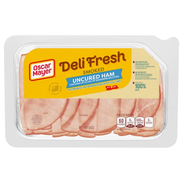 Is it Peanut Free? Oscar Mayer Deli Fresh Smoked Ham