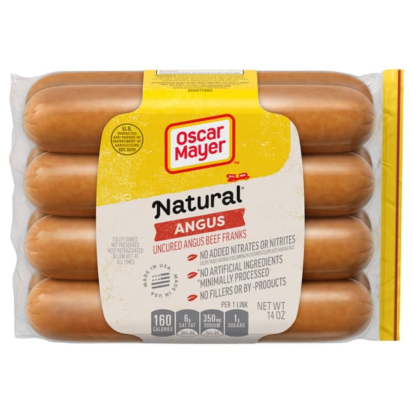 Oscar Mayer Selects Angus Smoked Uncured Angus Beef Franks