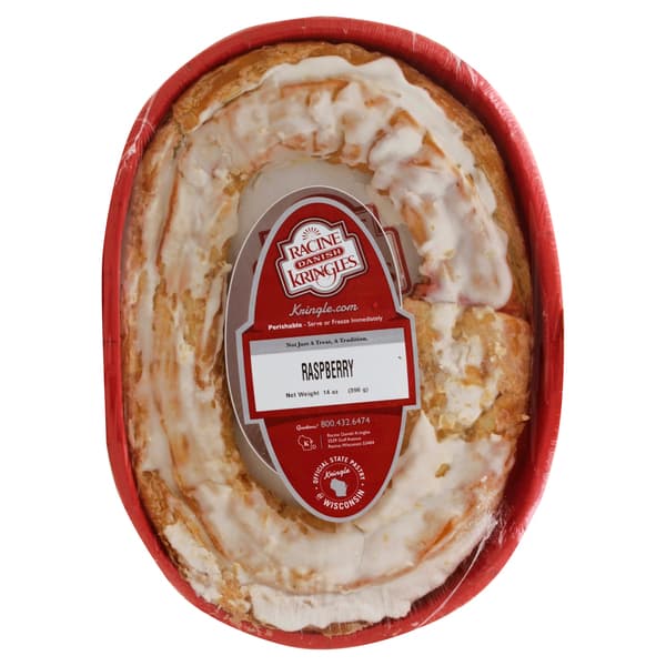 Racine Kringles Danish Raspberry