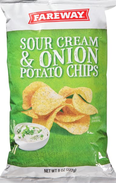 Fareway Sour Cream & Onion Potato Chips