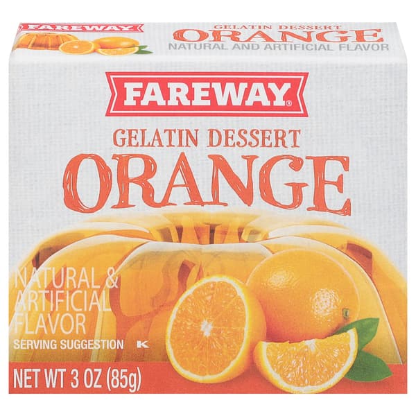 Fareway Orange Gelatin